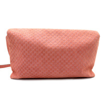 Gucci Interlocking Pelle Scamosciata Rosa