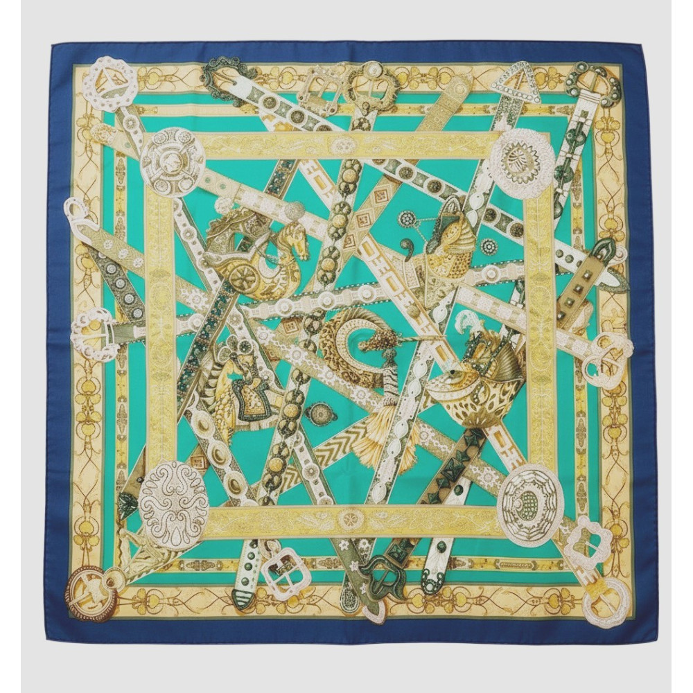 Hermes Foulard "Bouclerie Moderne" Francoise de la Perriére
