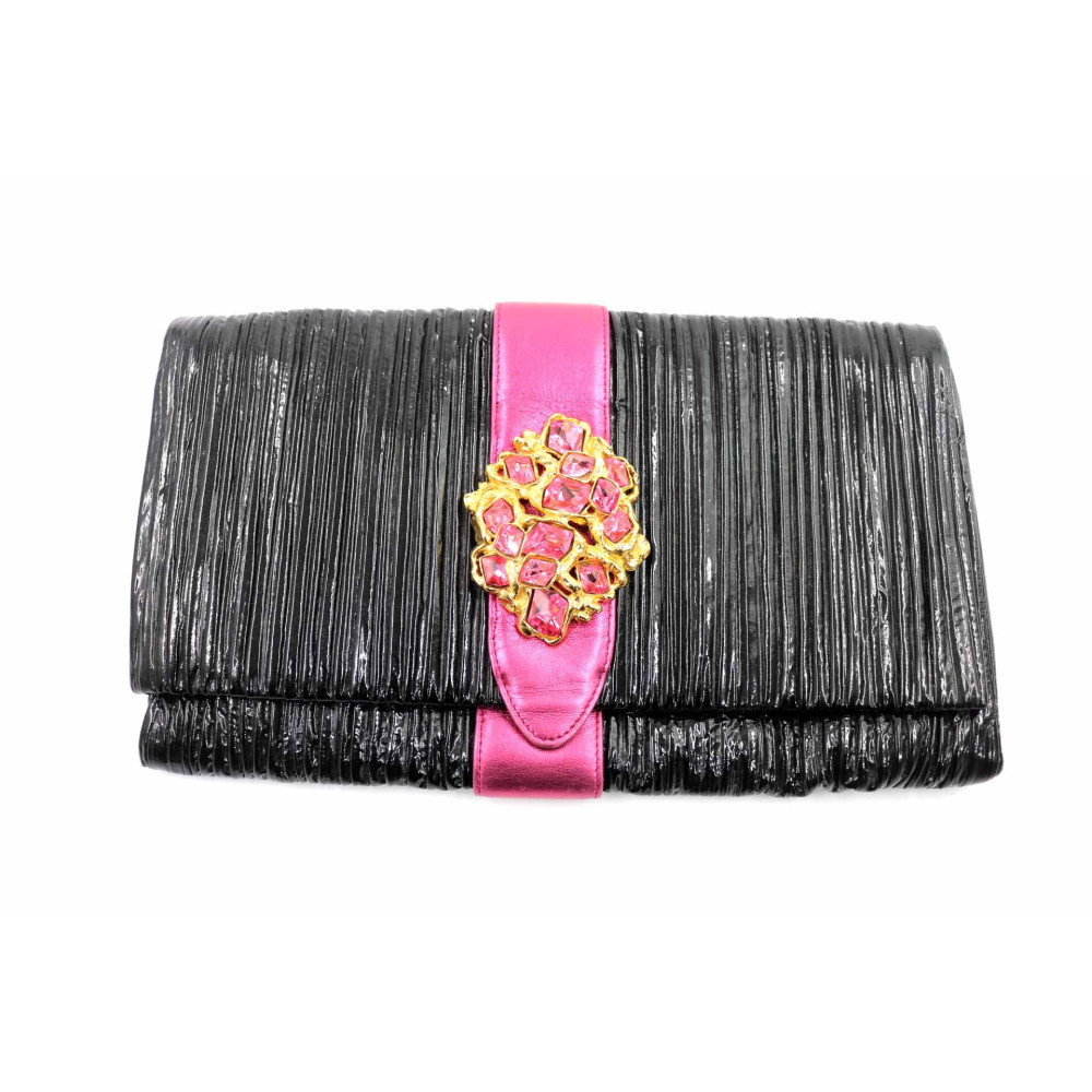 Miu Miu Pochette Vernis Nera