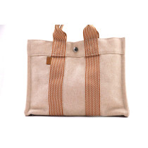 Hermes Fourre Tout PM Tela Arancio