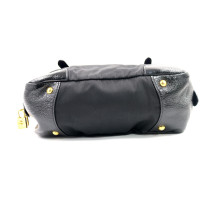 Prada Bauletto Tela e Pelle Nera