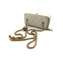 Chanel Vanity Case Pelle Bianca