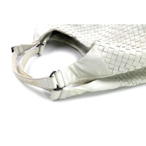Bottega Veneta Hobo Pelle Bianca