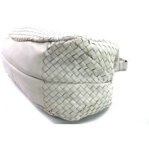 Bottega Veneta Hobo Pelle Bianca