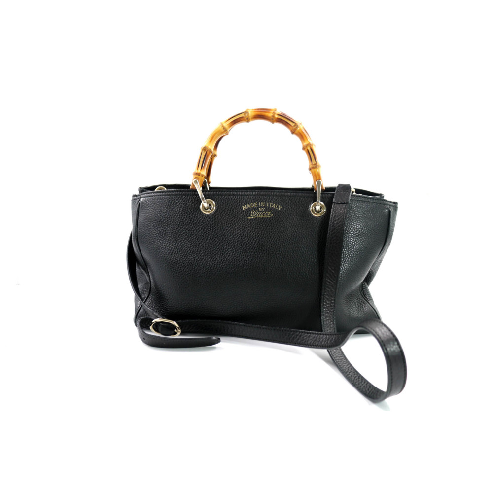 Gucci Bamboo Pelle Nera