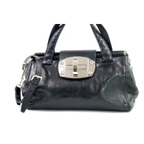 Miu Miu Shopping Pelle Nera