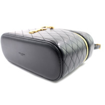 Saint Laurent Gaby Large Vanity Black Leather