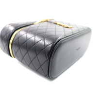 Saint Laurent Gaby Vanity Grand Cuir Noir
