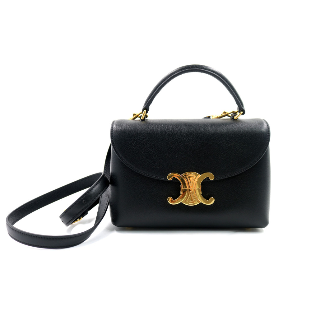 Celine Teen Nino in pelle nera