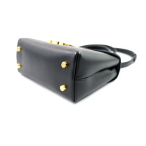 Celine Teen Nino aus schwarzem Leder