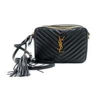 Saint Laurent Camera Bag Schwarzes Leder