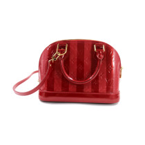 Louis Vuitton Alma BB Rayures Vernis Red Purple