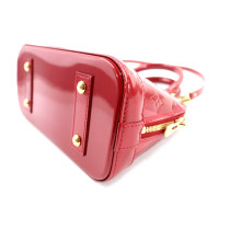 Louis Vuitton Alma BB Rayures Vernis Red Purple