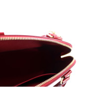Louis Vuitton Alma BB Rayures Vernis Red Purple