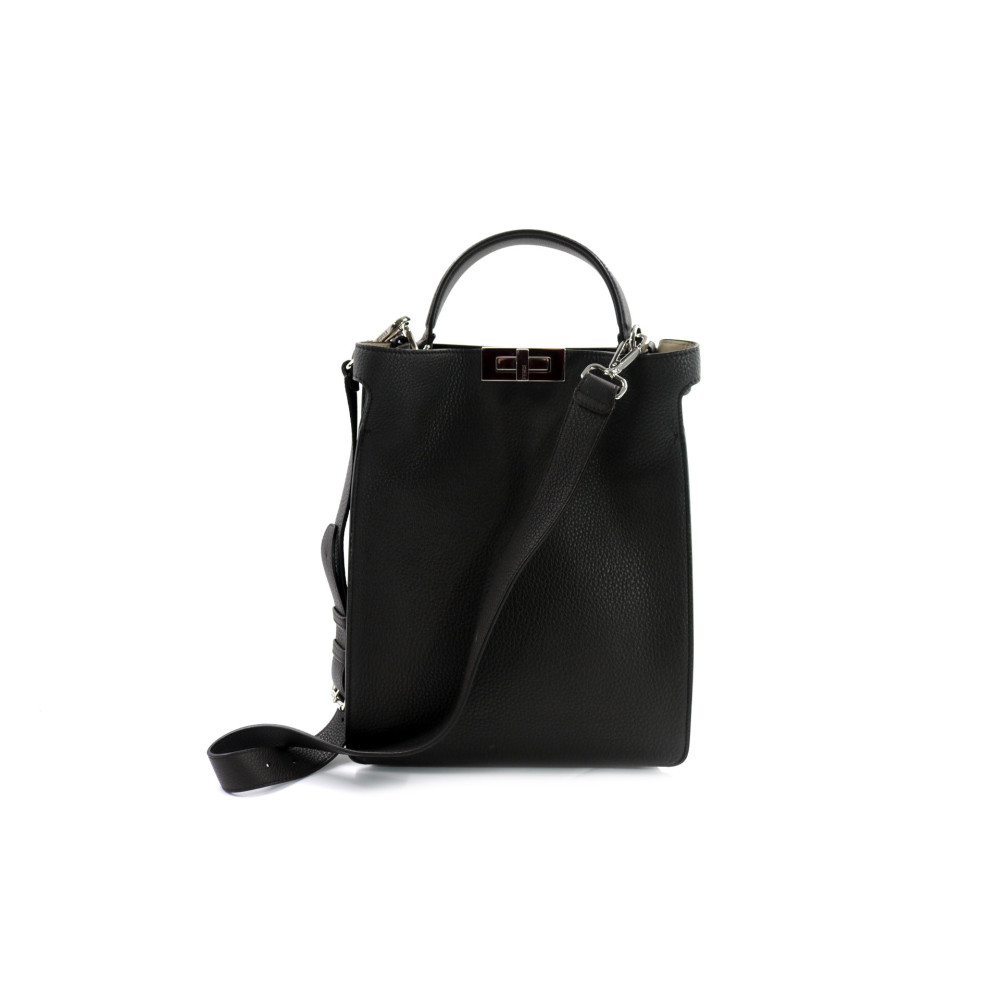 Fendi Peekaboo X-Lite Pelle Nera