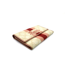 Gucci Portafoglio Bi-Fold Tela Bianca