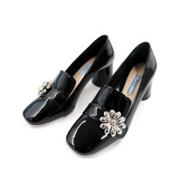 Prada Mocassino Vernis Nero