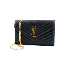 Saint Laurent Cassandra Pelle Nera