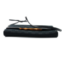 Gucci Bamboo Pochette GG Nero