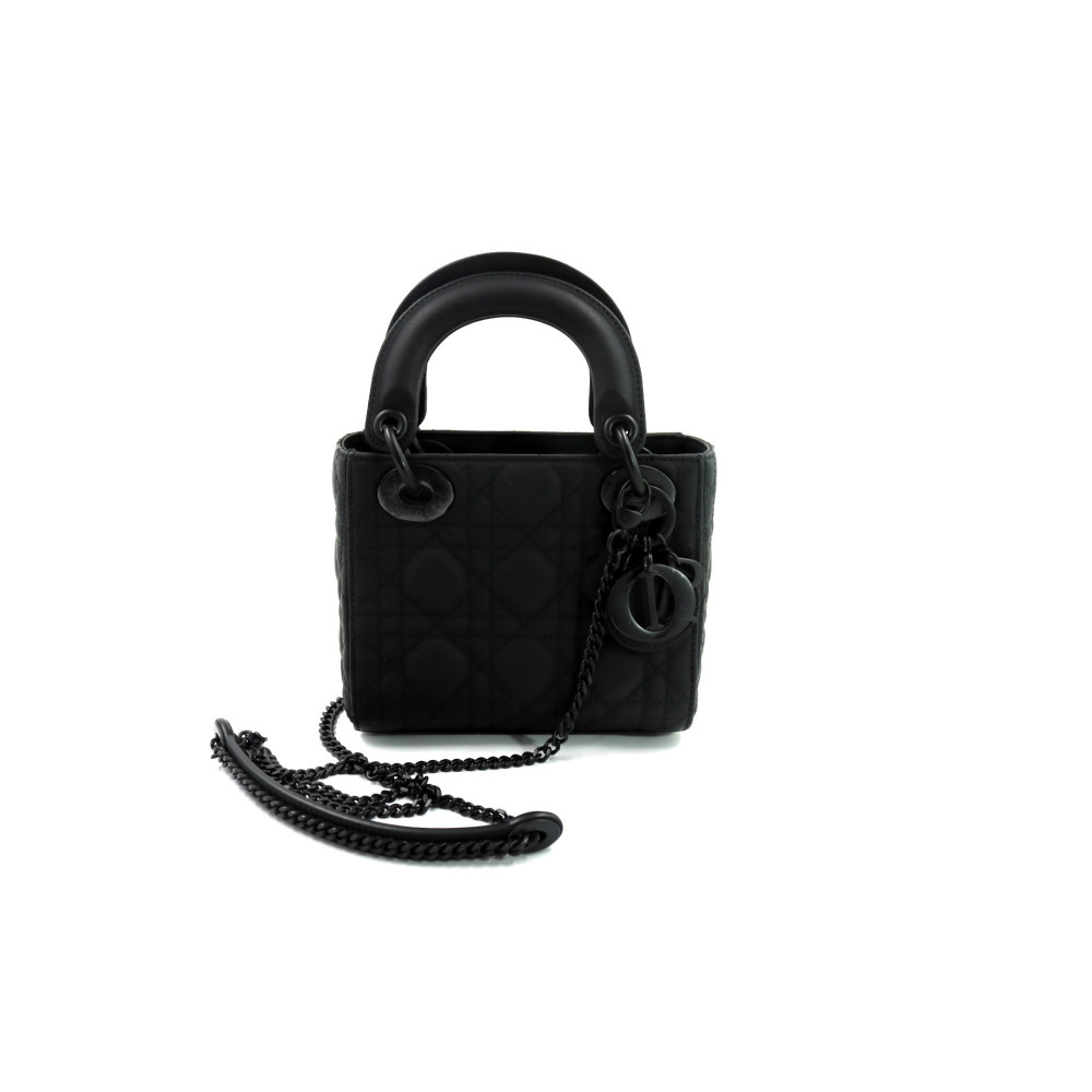 Dior Lady Mini Pelle Nera