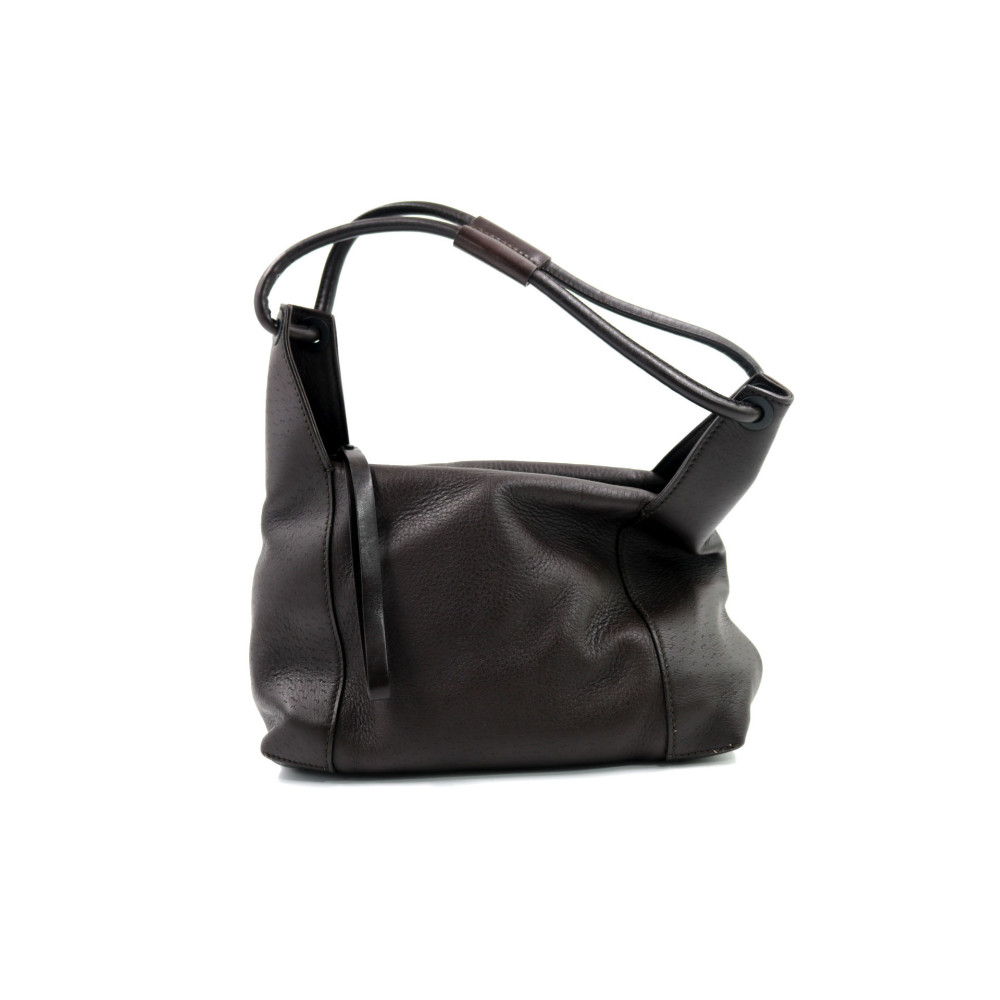 Gucci Borsa a Spalla in Pelle Marrone