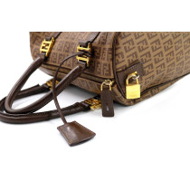 Fendi Bauletto Pelle Marrone