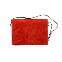 Gucci Tracolla Pelle Scamosciata Rossa