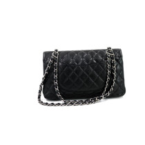 Chanel Classica Media Pelle Nera