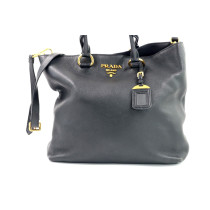 Prada Shopping Tote Pelle Nera