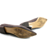 Ferragamo Ballerine Camoscio Marrone