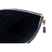 Gucci Pochette Bamboo Pelle Beige