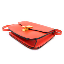 Celine Classic Box Pelle Arancio