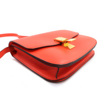 Celine Classic Box Pelle Arancio