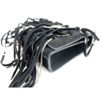 Saint Laurent Kate Pelle Scamosciata Nera