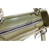 Dior Lady Dior Media Pelle Beige