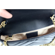 Gucci Marmont Mini Pelle Nera