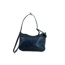 Balenciaga City Mini Blue Leather