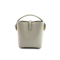 Saint Laurent Le 37 Kreideweißes Leder