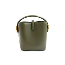 Saint Laurent Le 37 Pelle Verde Oliva