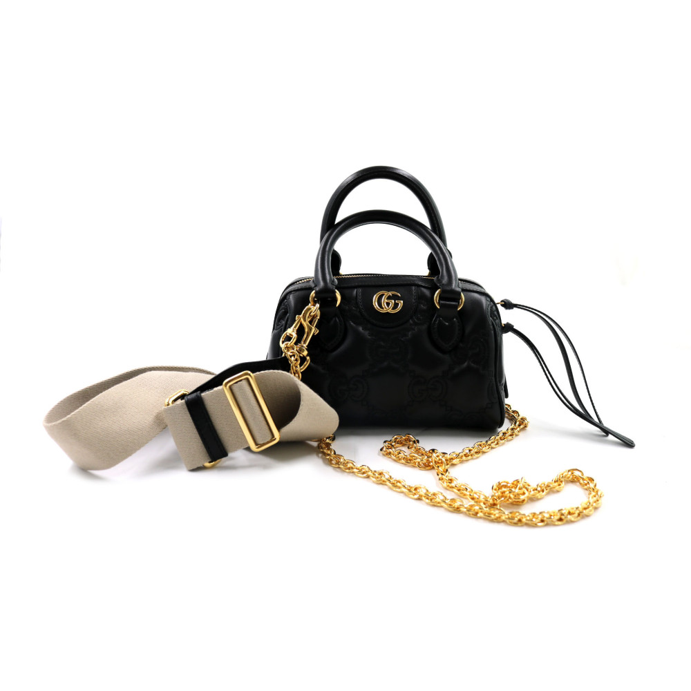 Gucci Bauletto Pelle Nera