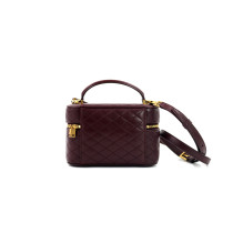 Saint Laurent Gaby Vanity Small Pelle Bordeaux