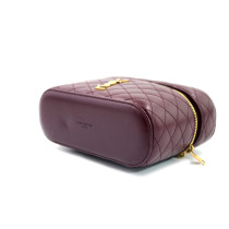 Saint Laurent Gaby Vanity Small Pelle Bordeaux
