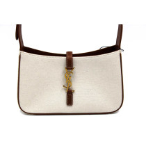 Saint Laurent La 5a7 Tela Beige