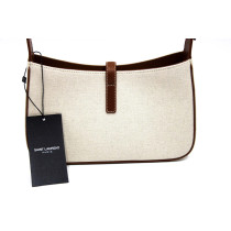 Saint Laurent La 5a7 Tela Beige