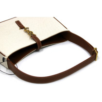 Saint Laurent La 5a7 Tela Beige