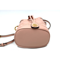 Gucci Bucket Matelassè Pelle Rosa