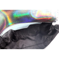 Stella McCartney Falabella Smaggy Dear Grigia Metallizzata