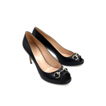 Gucci Decollete Sabot Pelle Nera