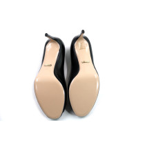 Gucci Decollete Sabot Pelle Nera