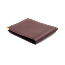 Cartier Portafoglio Pelle Bordeaux